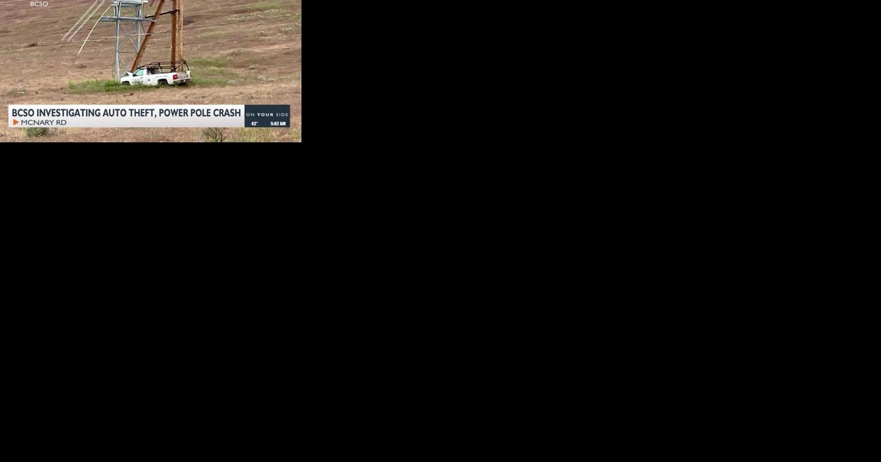 Investigation underway after stolen vehicle splits power pole in half in Benton County - Vimarsana News