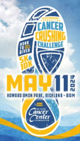 The "Cancer Crushing Challenge" is an inspiring 5/10K run/walk fundraiser to benefit patients