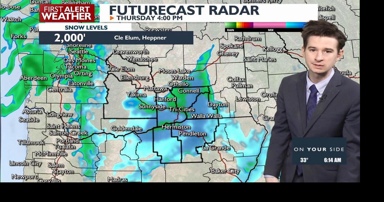 Low elevation snow possible Thursday morning | News ...