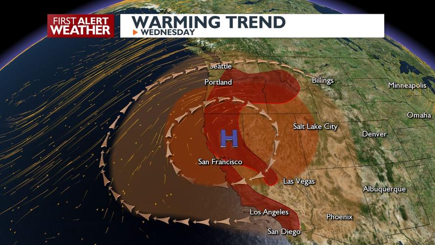 First Alert Weather - Drier conditions start today, with a warming ...