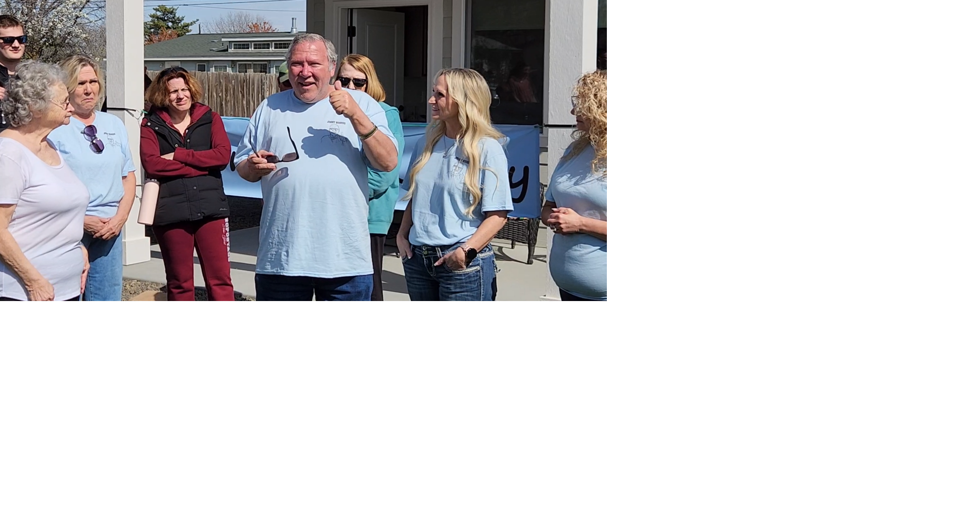 Community rallies to build new home for beloved volunteer Jimmy "Woohoo" Butcher