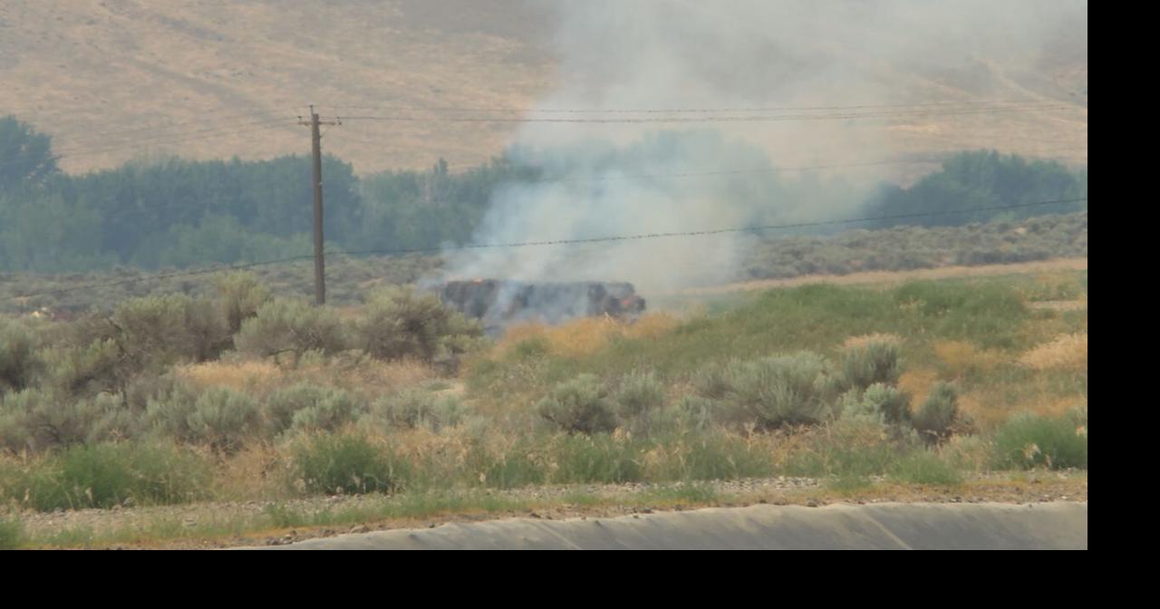 Haystack fire in Benton County expected to smolder for days | News ...