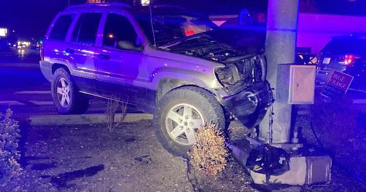 DUI suspect arrested following crash into light pole | Crime ...