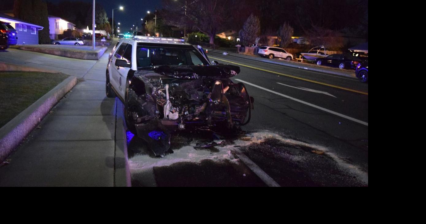 KPD: Driver in suspected DUI crash with patrol car has 3+ DUIs, charged ...