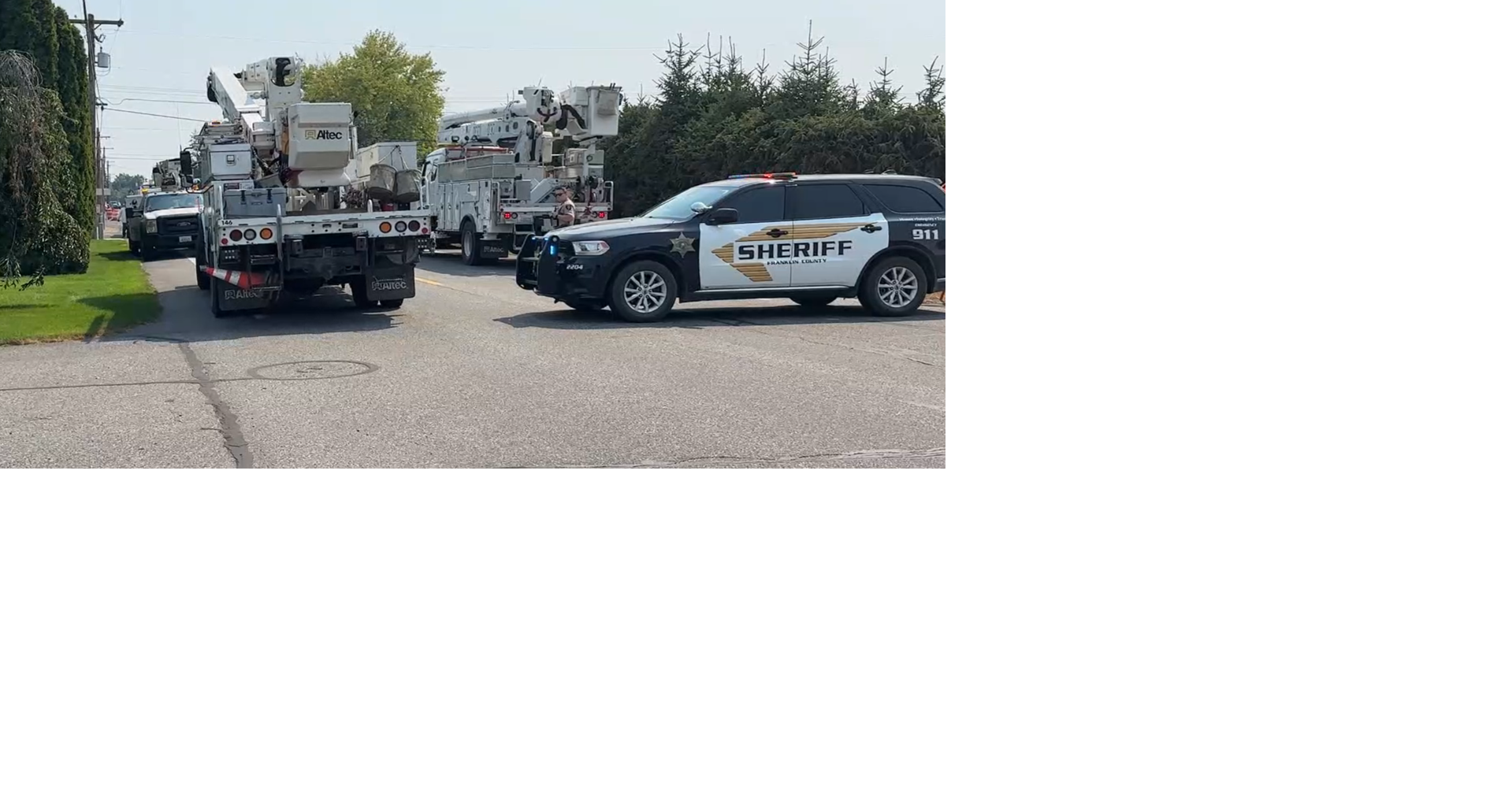 Powerline break leads to electrical emergency in Pasco Thursday ...
