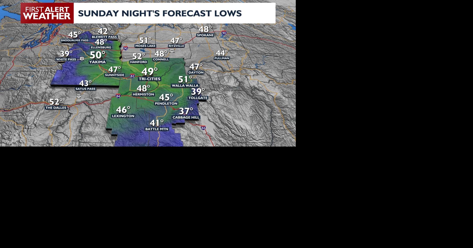 Sunday Turns Windier with Lingering Showers Across the Region