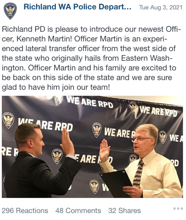 Among Us! Are you a crew - Richland WA Police Department