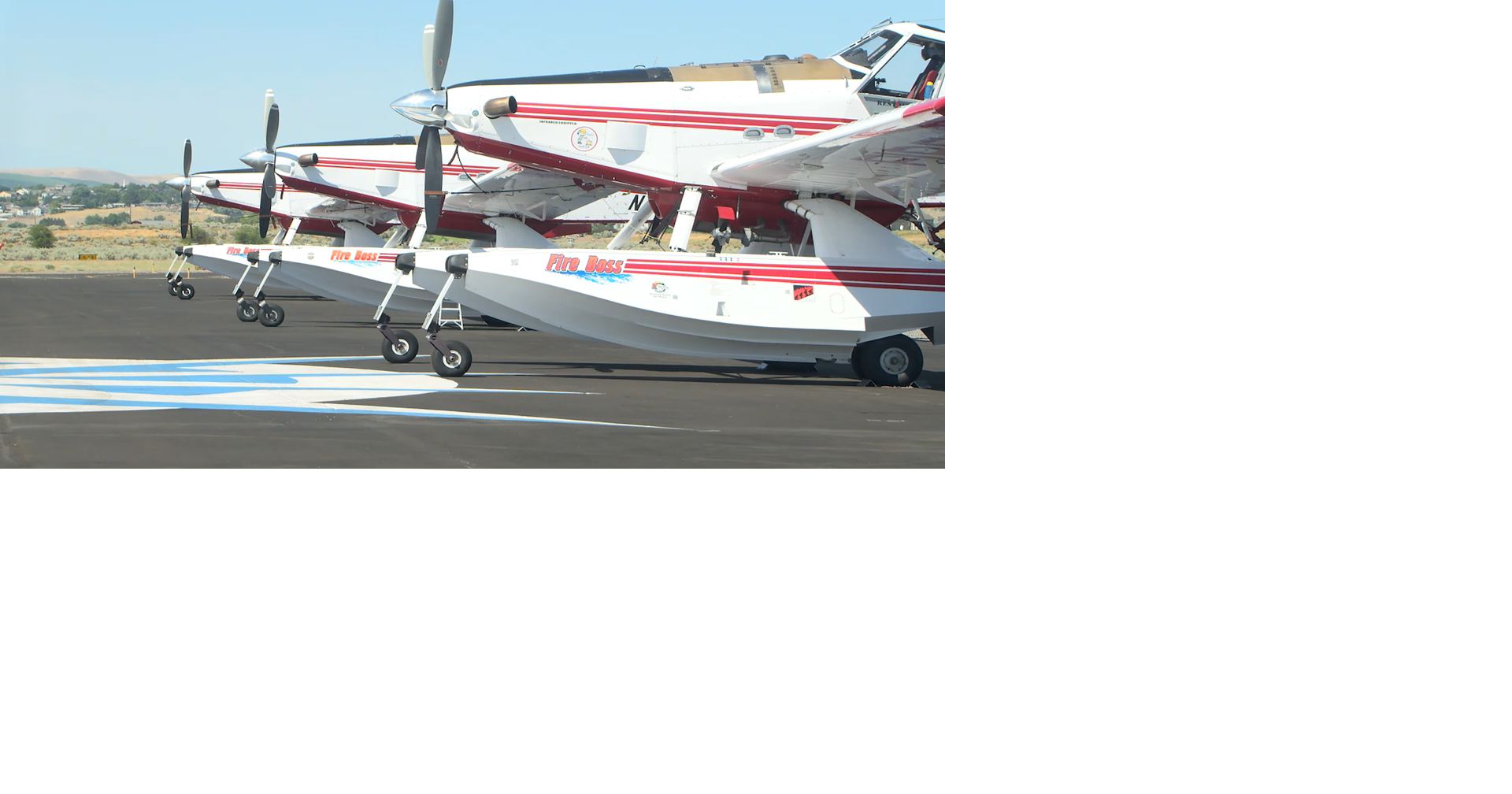 Richland Airport serves as key aerial firefighting hub for Eastern Washington wildfire season