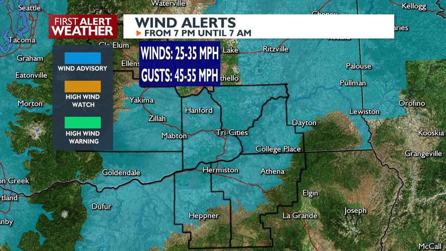 Wind Advisory and Flood Watch in Effect for Multiple Regions Due to ...