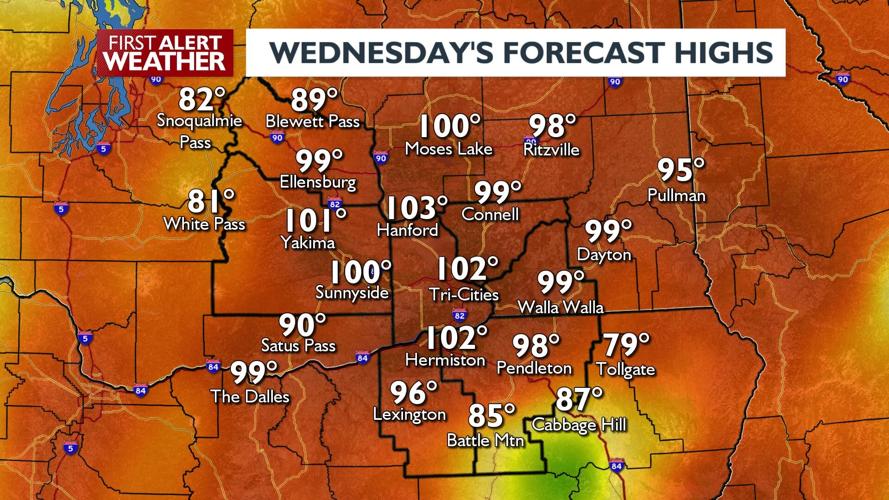 Increased fire risk continues Saturday, triple digit heat next week ...