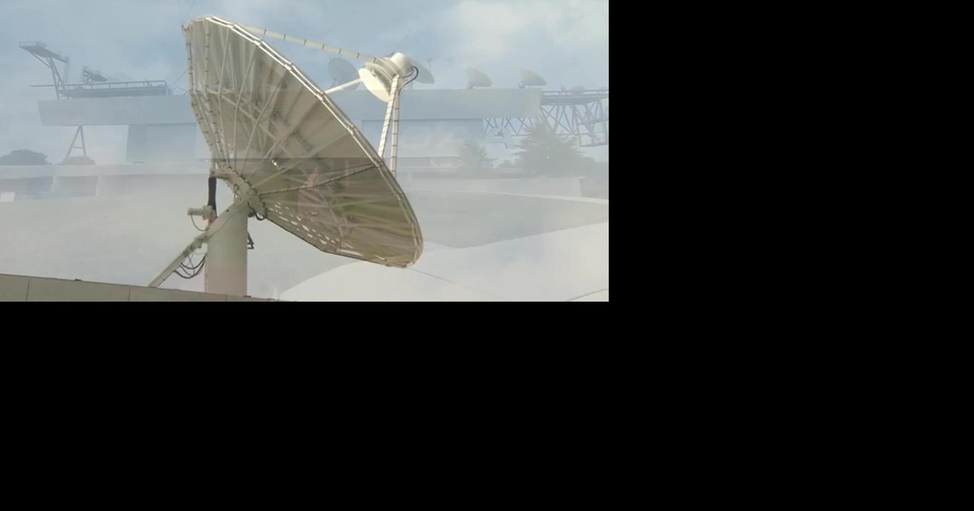 Climate pollution impact on satellite communications
