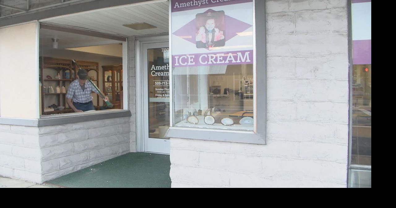 Community businesses rally around Richland ice cream shop, Amethyst