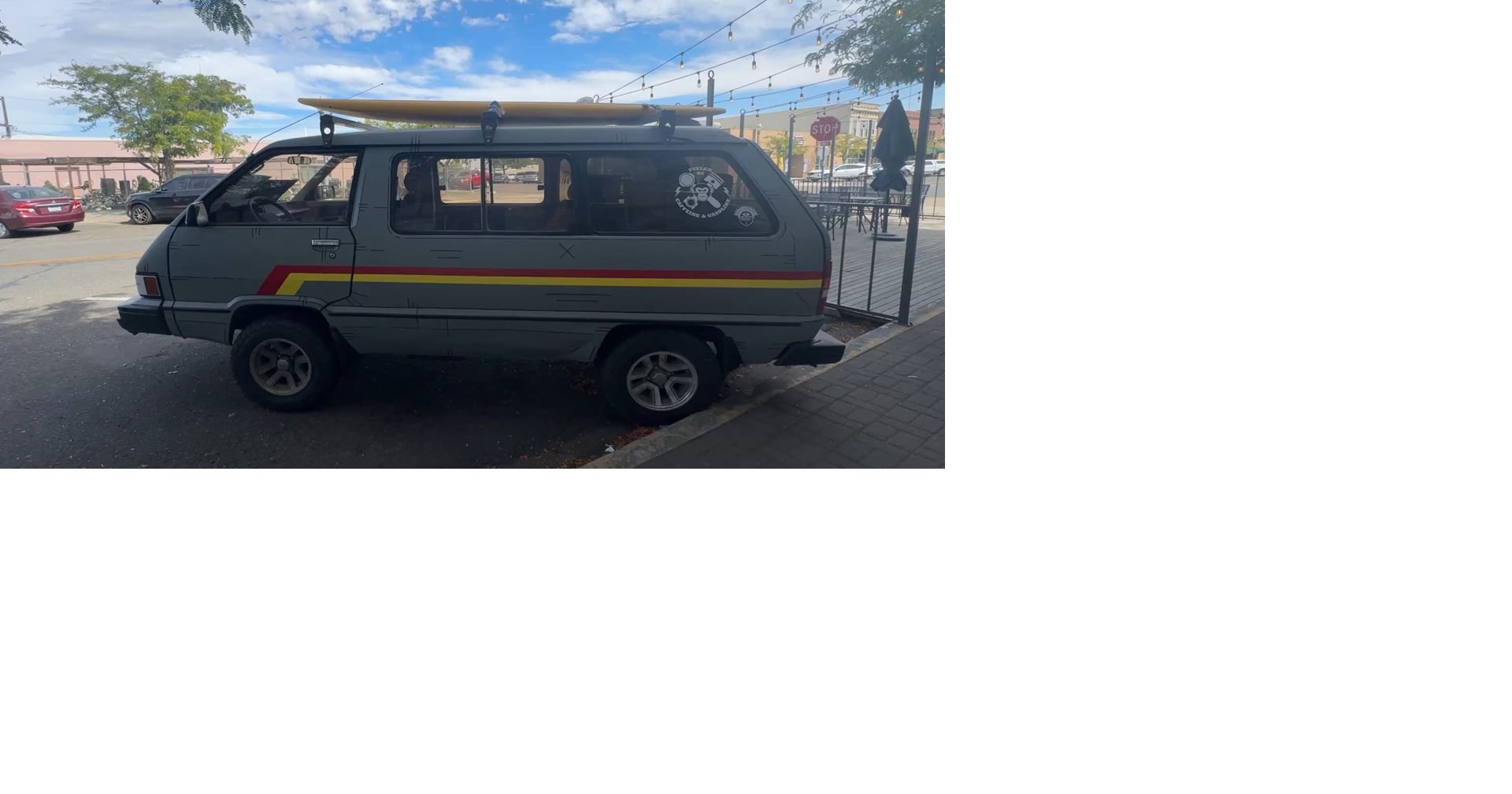 Kennewick coffee shop turns vintage van into veterans fundraiser