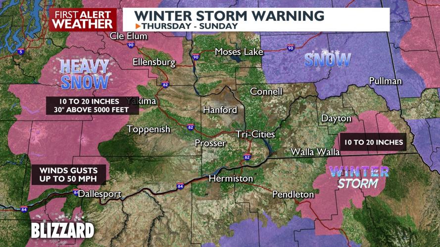 Winter Storm Warnings and Advisories in Place Until Sunday Morning ...