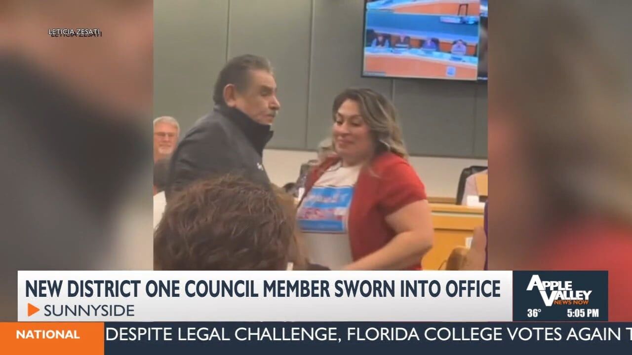 Hometown pride: Leticia Zesati takes seat on Sunnyside City