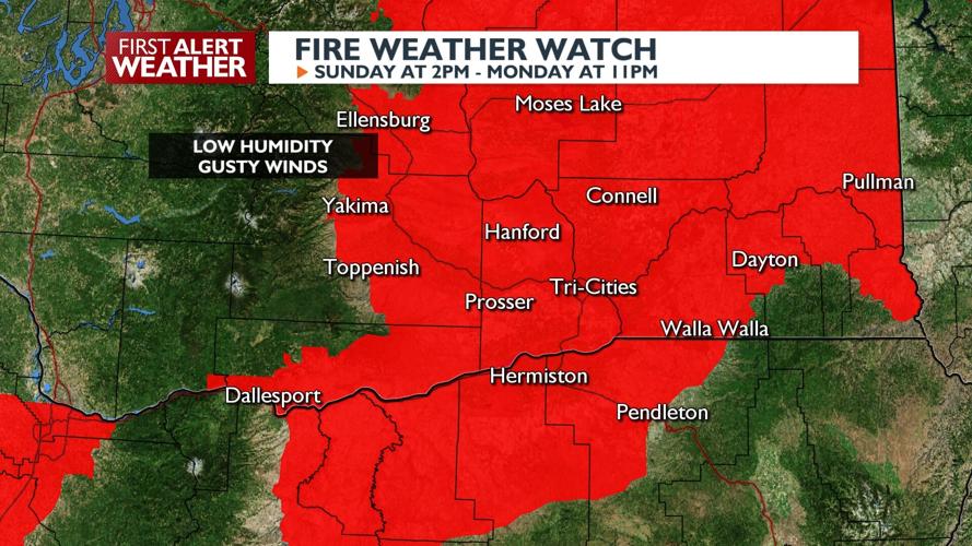 First Alert Forecast - A very hot weekend is here, with fire danger and ...