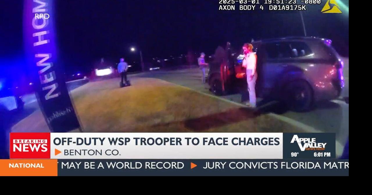 Off-duty WSP trooper to be arraigned in relation to suspected DUI crash ...