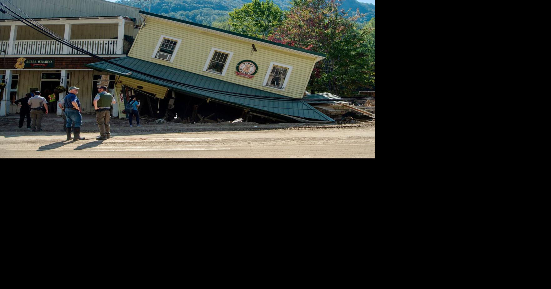 Bubba O’Leary’s on Main Street in Chimney Rock after Tropical Storm ...