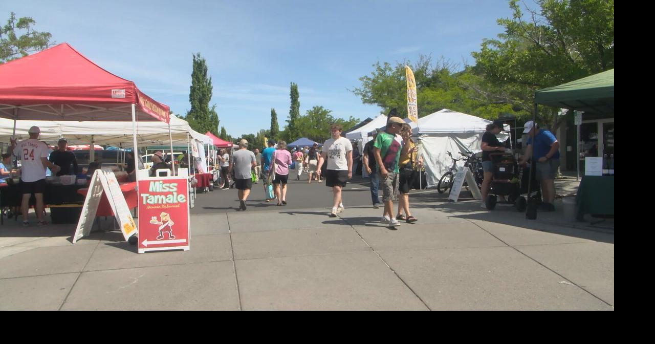 The Richland Farmers Market back open for the summer