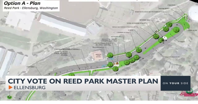 City of Ellensburg set to vote on Reed Park Master Plan tonight | Video ...
