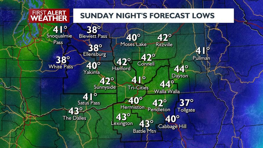 Mild Temperatures Expected With Cloudy Skies Dominating Sunday Across ...