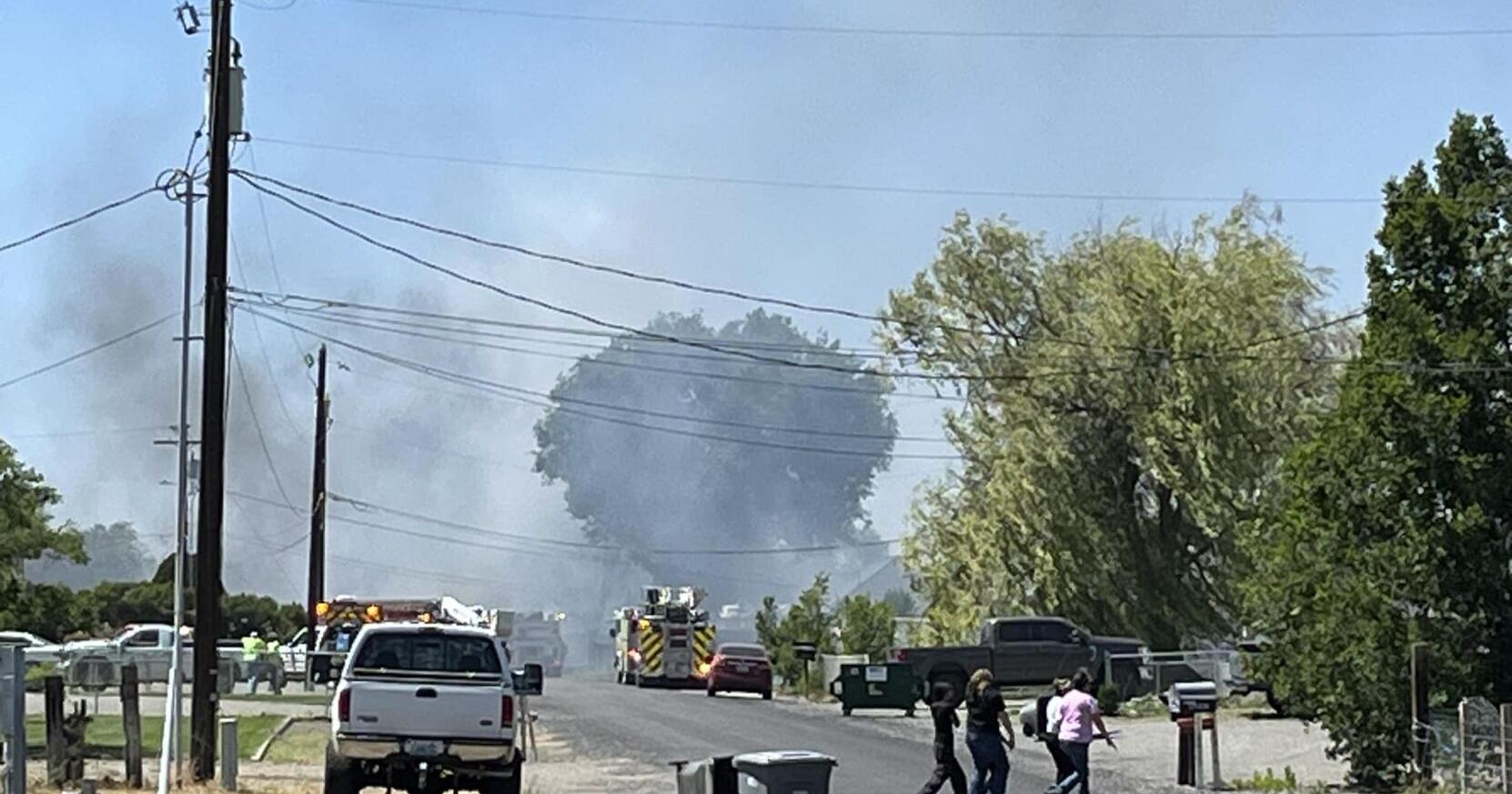 Finley fire prompts evacuations near River View High School - Vimarsana News
