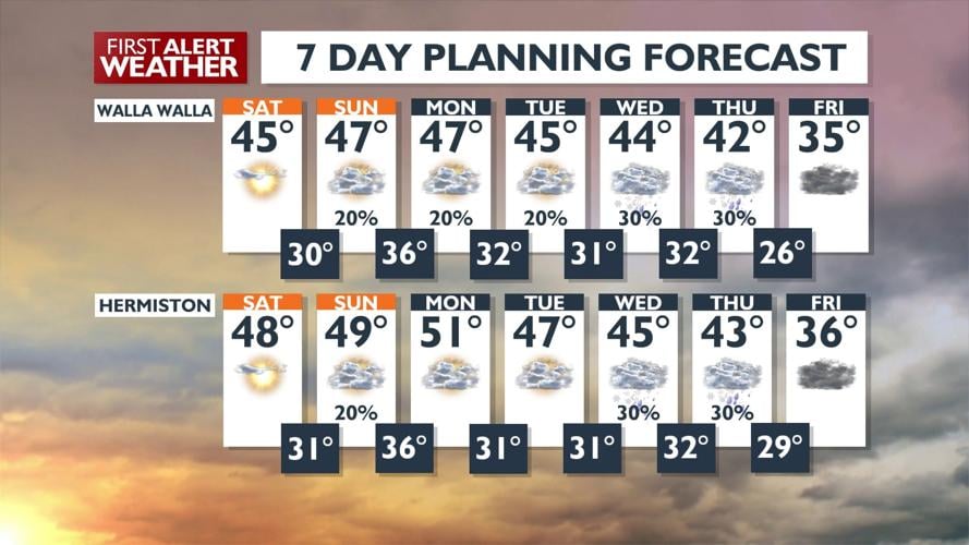 Patchy Fog Possible Overnight and Saturday Morning, More Precipitation ...