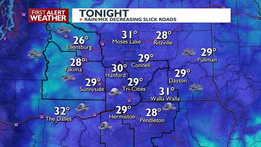 Rain and mountain snow forecasted with gusty winds on Friday | News ...
