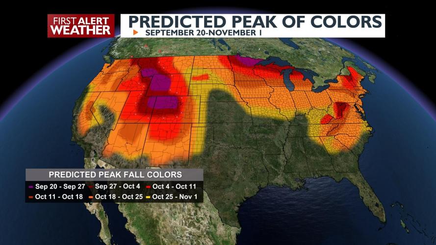 Summer drought may cause fall leaves to change colors earlier than ...