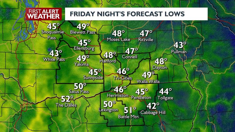 Weekend Weather: Dry Skies Expected, Temperatures Rising into the 70s ...