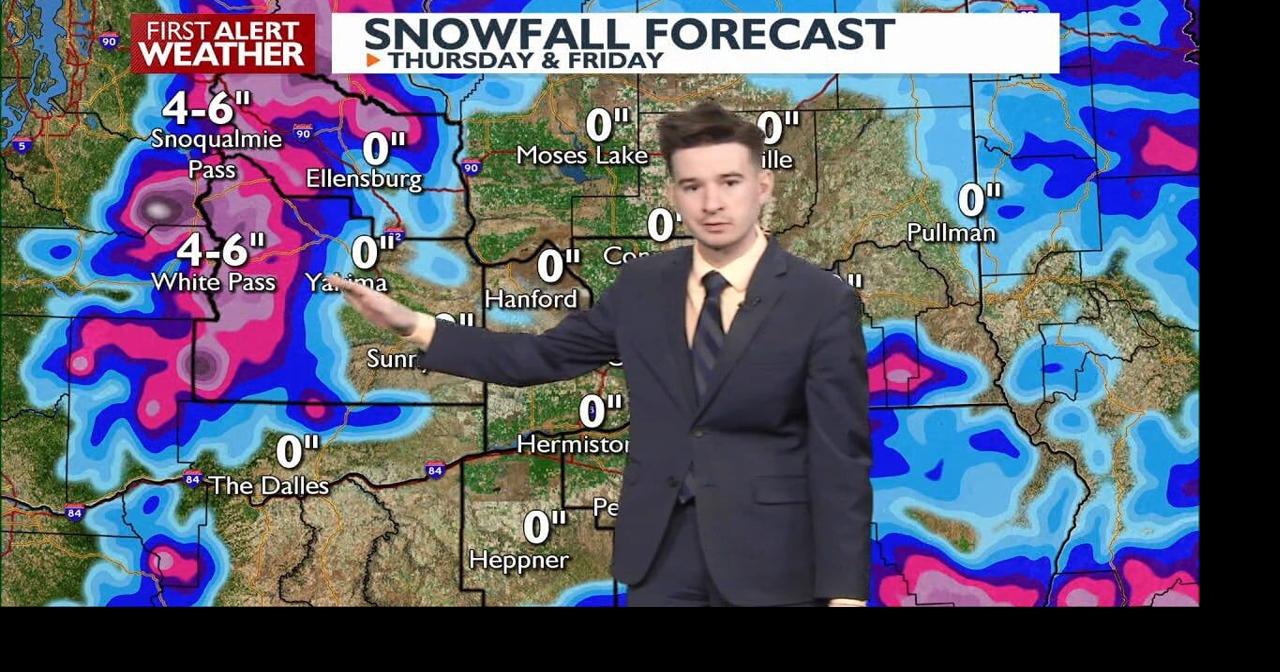 Strong wind gusts Thursday, mountain passes stay snowy Thursday ...