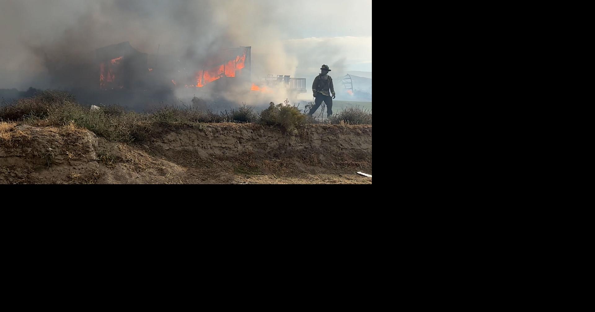 High winds fuel Second Street Fire; multiple homes, vehicles destroyed near Benton City