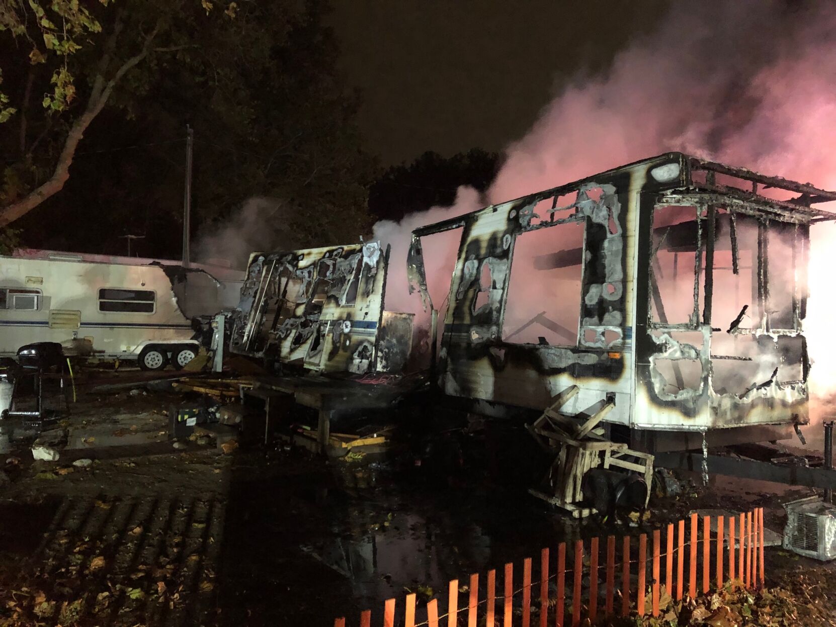 Second Fire At Tri-Cities RV Park Destroys Mobile Home | Local News ...