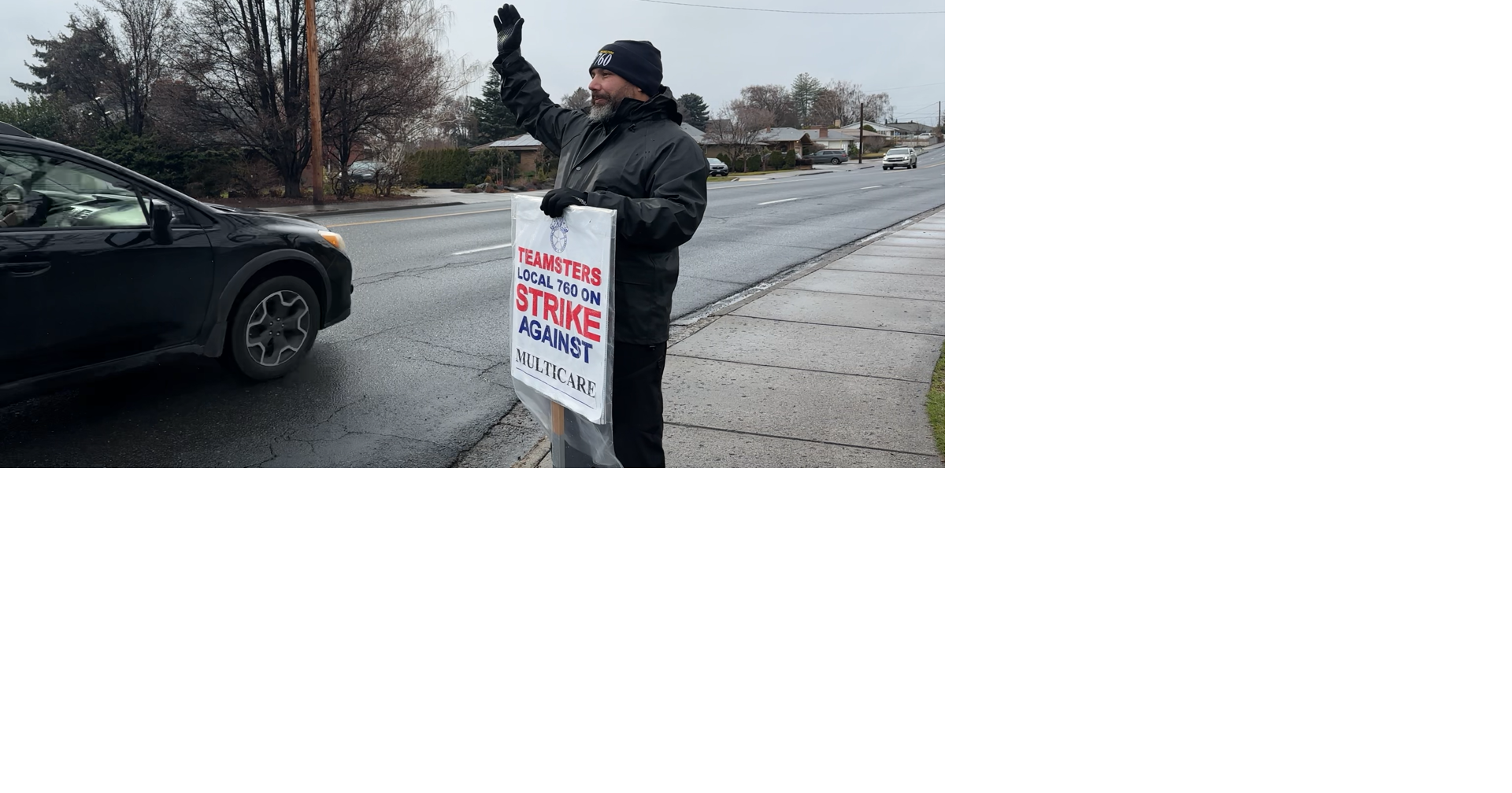 Technical workers strike hits 1-month at Yakima Memorial Hospital