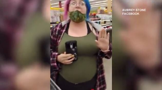 Violating Mask Video shows tense interaction between Grocery Outlet employee and woman ...