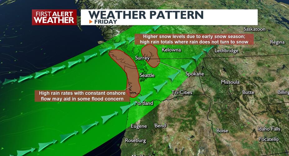 Widespread Rain and Mountain Snow Forecast for Busy Weekend Weather ...