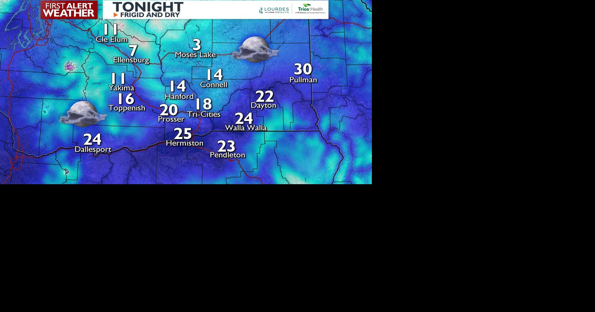 First Alert Weather – The chill is on, bundle up! | Forecast ...