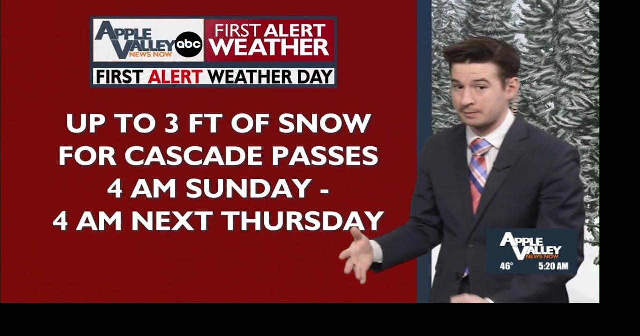 Multiple rounds of mountain snow on the way, high winds Thursday ...