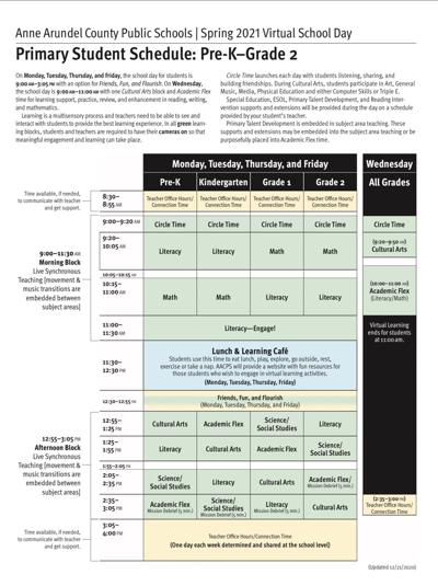 AACPS Slashes Mid Day Break For Students And Teachers News arundel news
