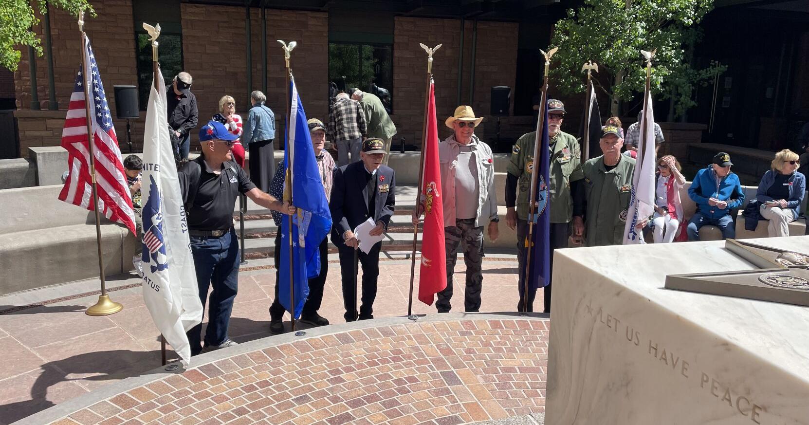 Fallen soldiers, living legend honored in Aspen’s Memorial Day observance