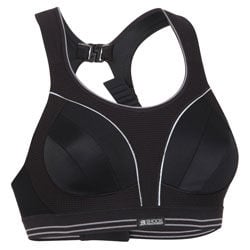 white shock absorber sports bra