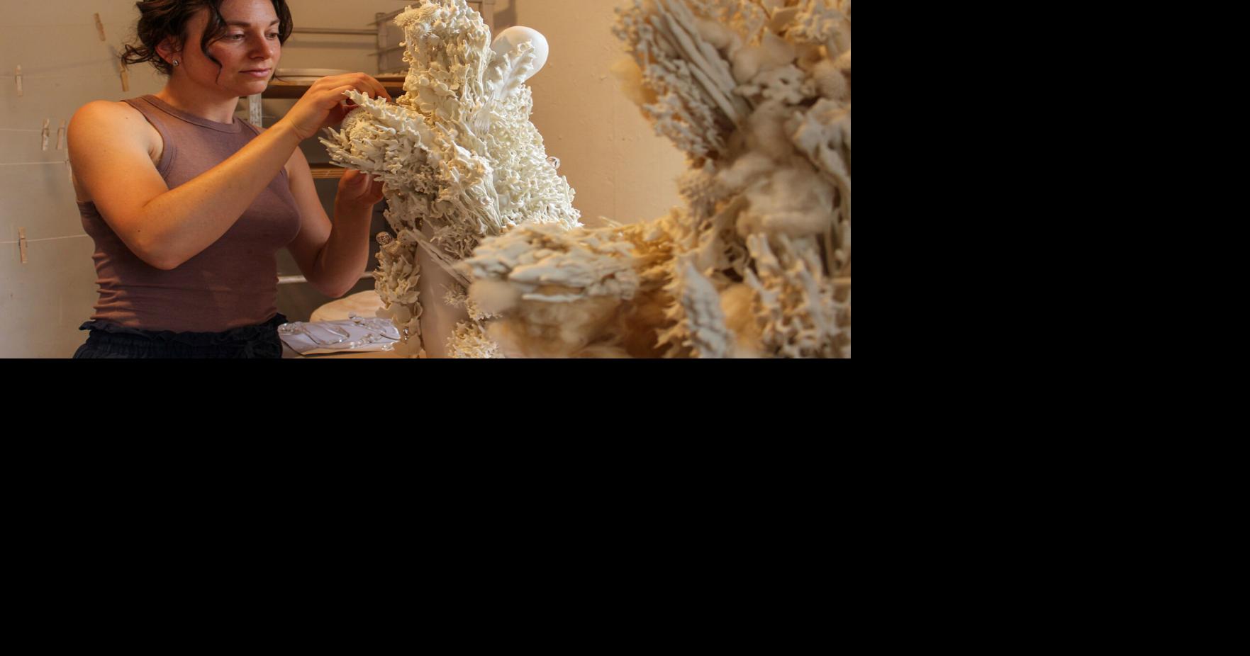 Intricate porcelain sculptures born out of winter | Arts & Entertainment