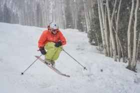 telemark turns with nnn bc