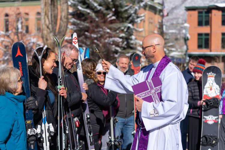Blessing of the skis