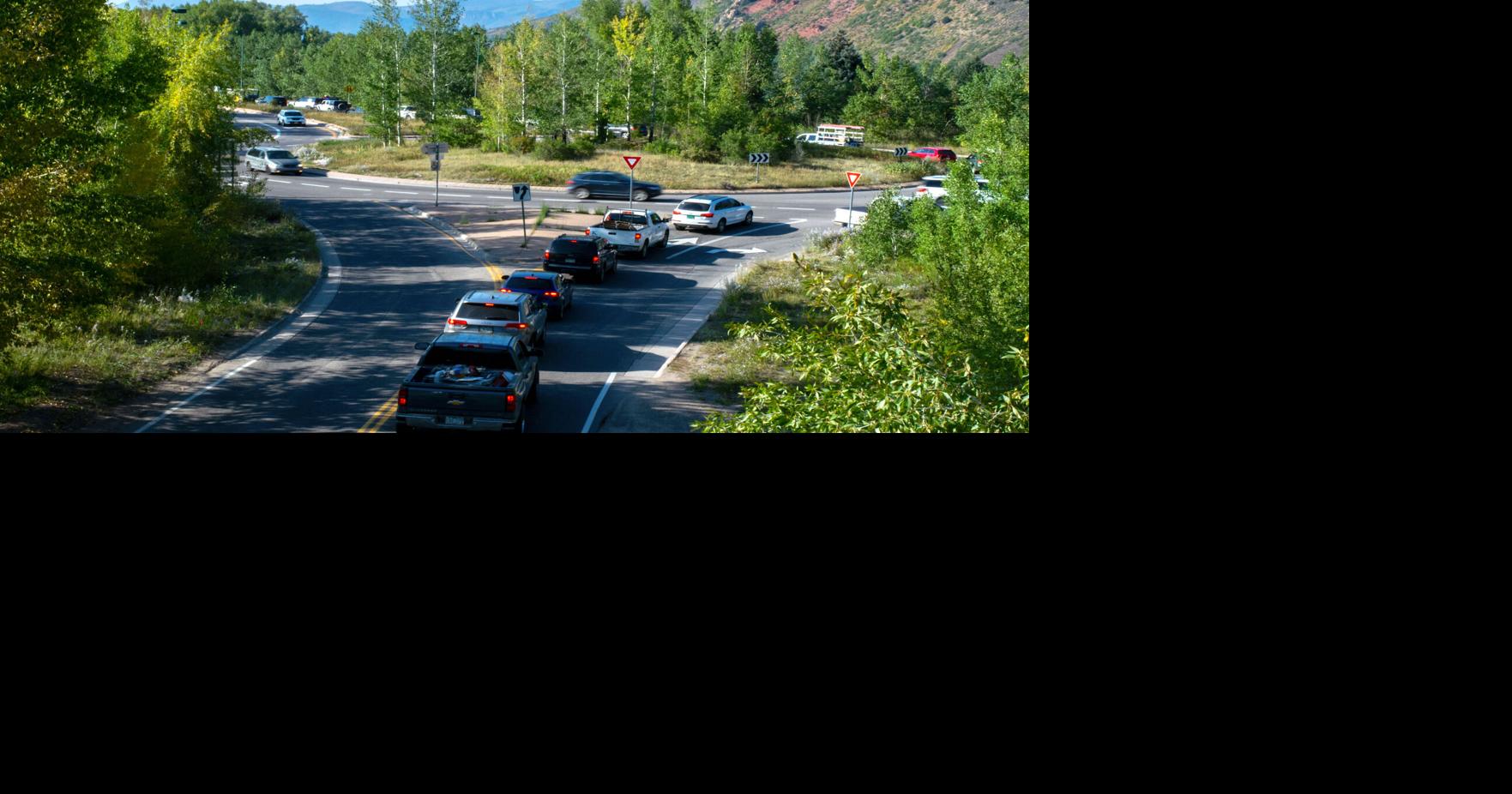 traffic congestion entrance