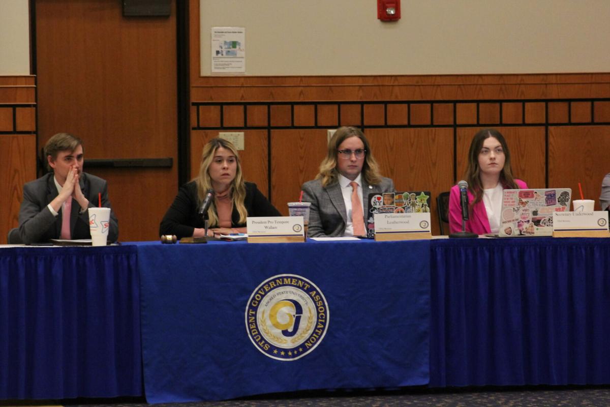 SGA Senate Leadership on Oct. 28, 2021
