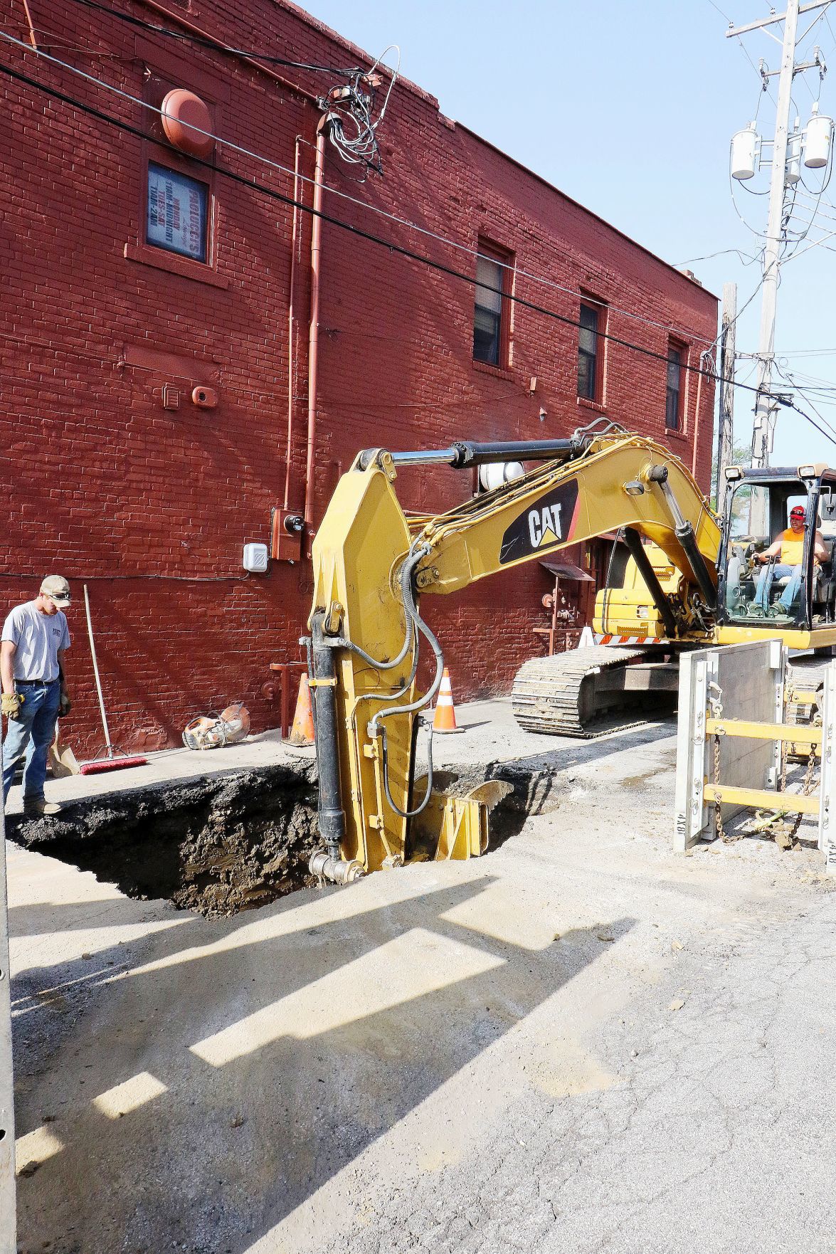 Sinkhole Fix On The Way Local News Atchisonglobenow Com