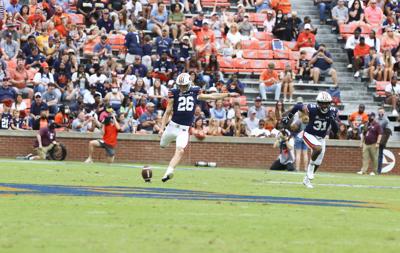 Carlson kicks off against ASU