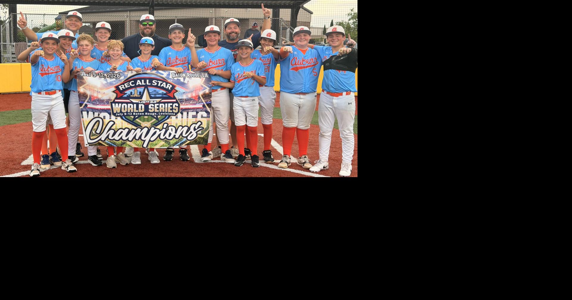 Auburn 12U team wins USSSA Rec All-Star World Series