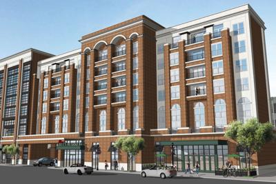 hotel rendering auburnvillager project reflect potentially addition doesn early could building